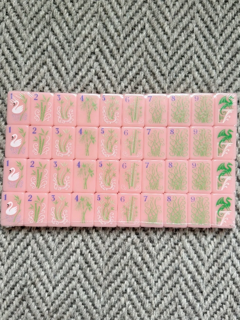 Pink Paris American Mahjong Tile set (new) - Picture 6 of 10